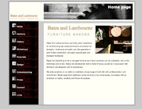 Bates & Lambourne furniture web-site